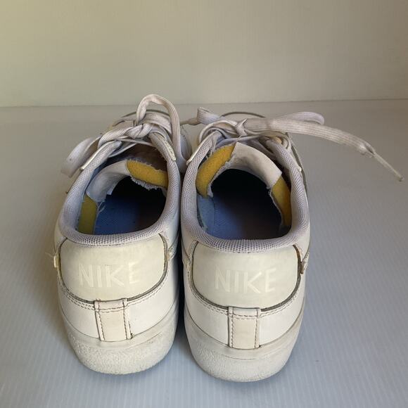 Nike Women’s Blazer Low Platform – White Leather 8.5 - Picture 7 of 10